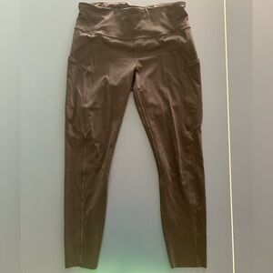 Lululemon Black High-Waisted Leggings, size 10